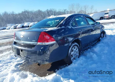 2009 Chevrolet Impala Police из США, поврежденный, VIN 2G1WS57MX91265058